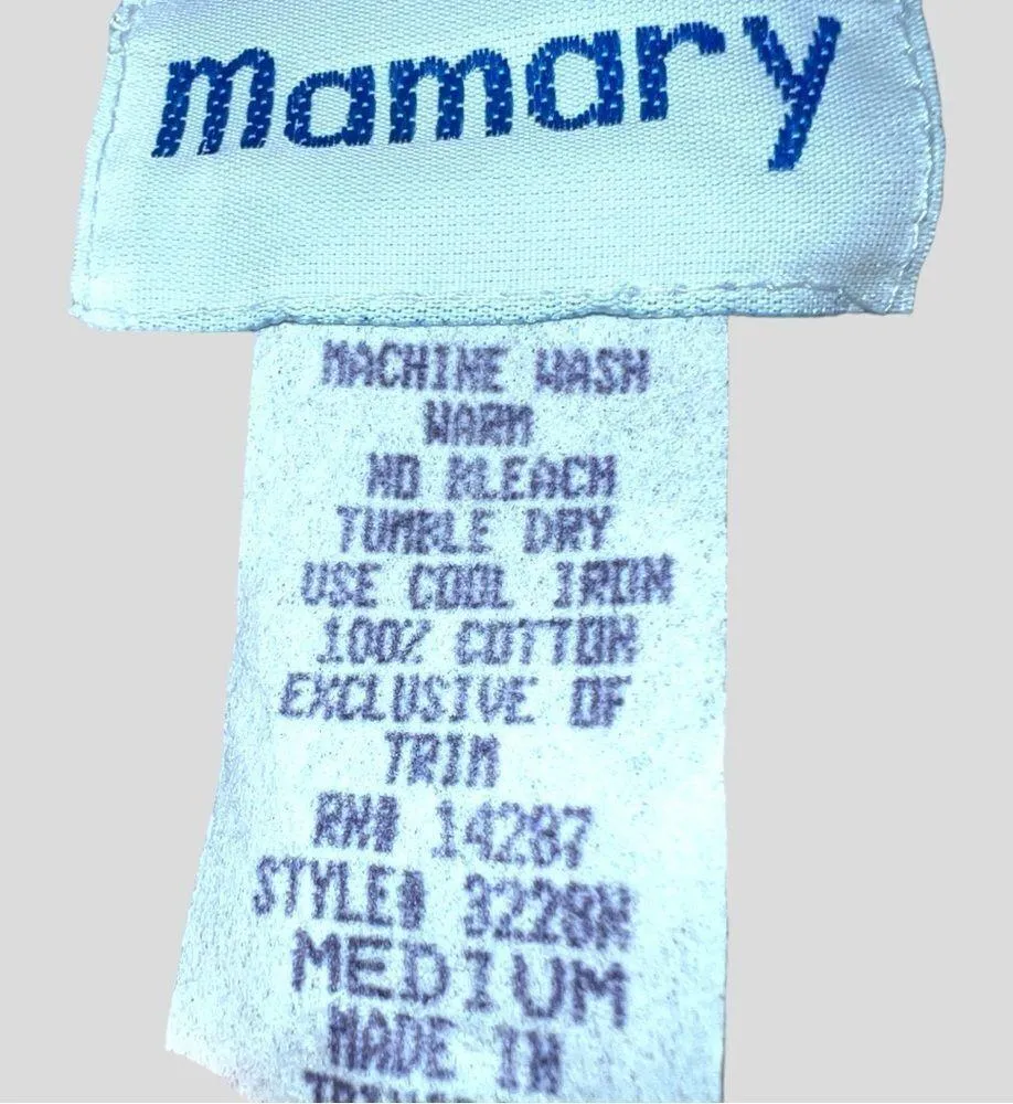 Mamary brand black and white plaid flannel pj set! New Size M - Image 4