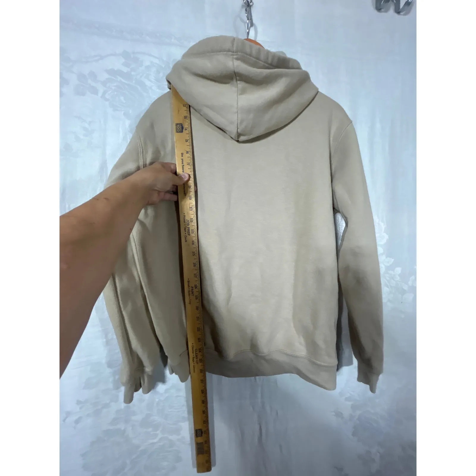 Disney Winnie the Pooh Hoodie Large Tan Embroidered Crochet Face - Image 11