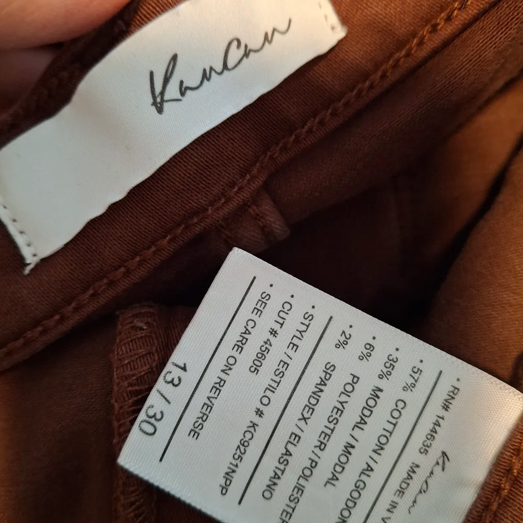 KanCan Sz 13/30 Rich Brown Flared Pants - Image 7