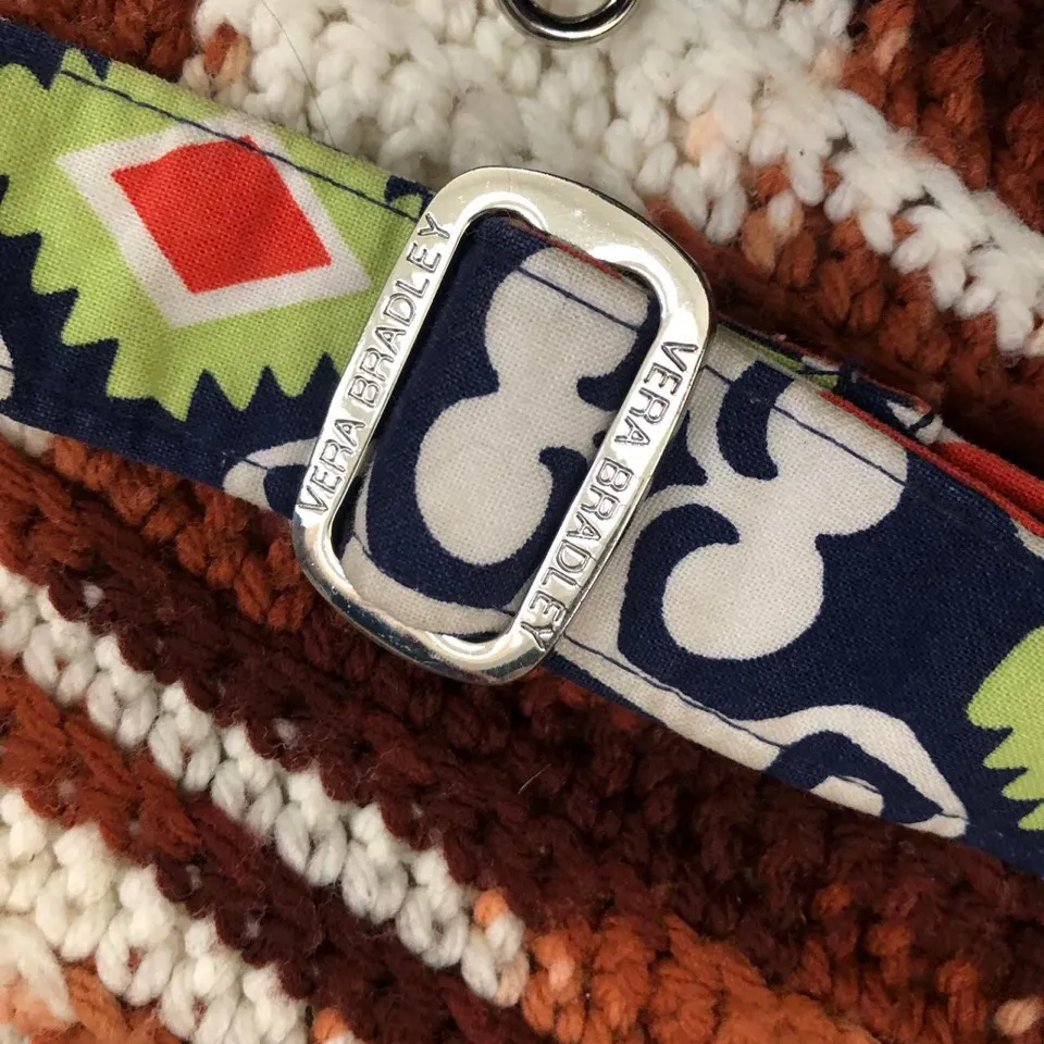 Vera Bradley Crossbody Purse Sun Valley RETIRED DISCONTINUED Pattern #boho #hippie #indie #granola - Image 3