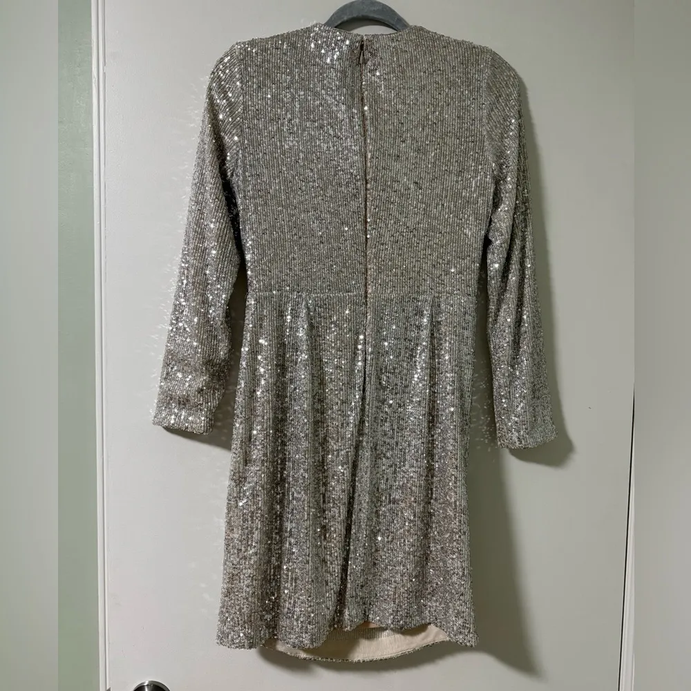 Belle Badgely Mischka Sequin Dress Size 4 - Image 7