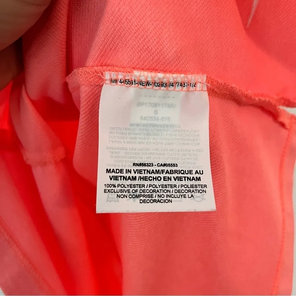 Hot Pink Nike Women's Dry Sleeveless Golf Polo Size S - Image 6