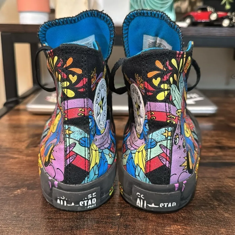 Converse Chuck Taylor All Star Hi Notebook Sneaker - Black size  6.5 - Image 4