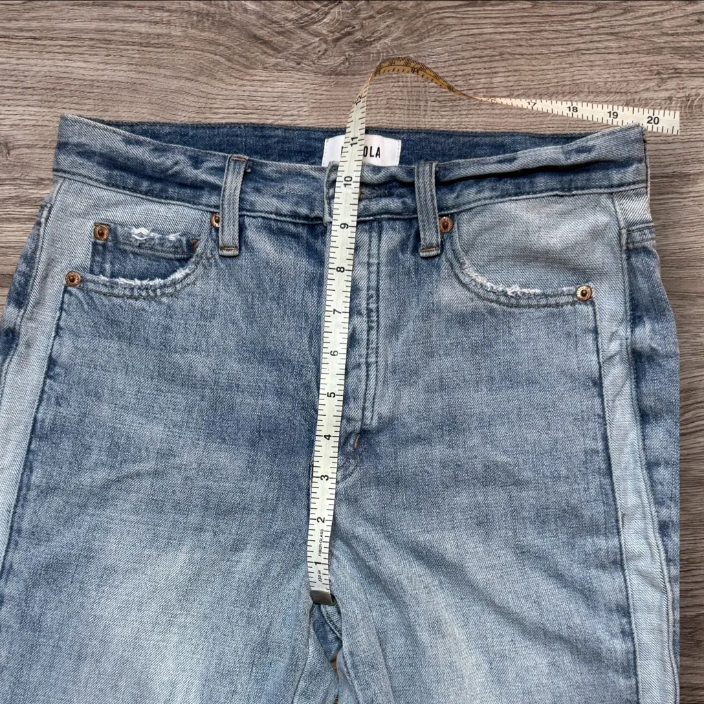 PISTOLA Charlie High Rise Straight Ankle Jeans Cabo Wash Size 26 - Image 9