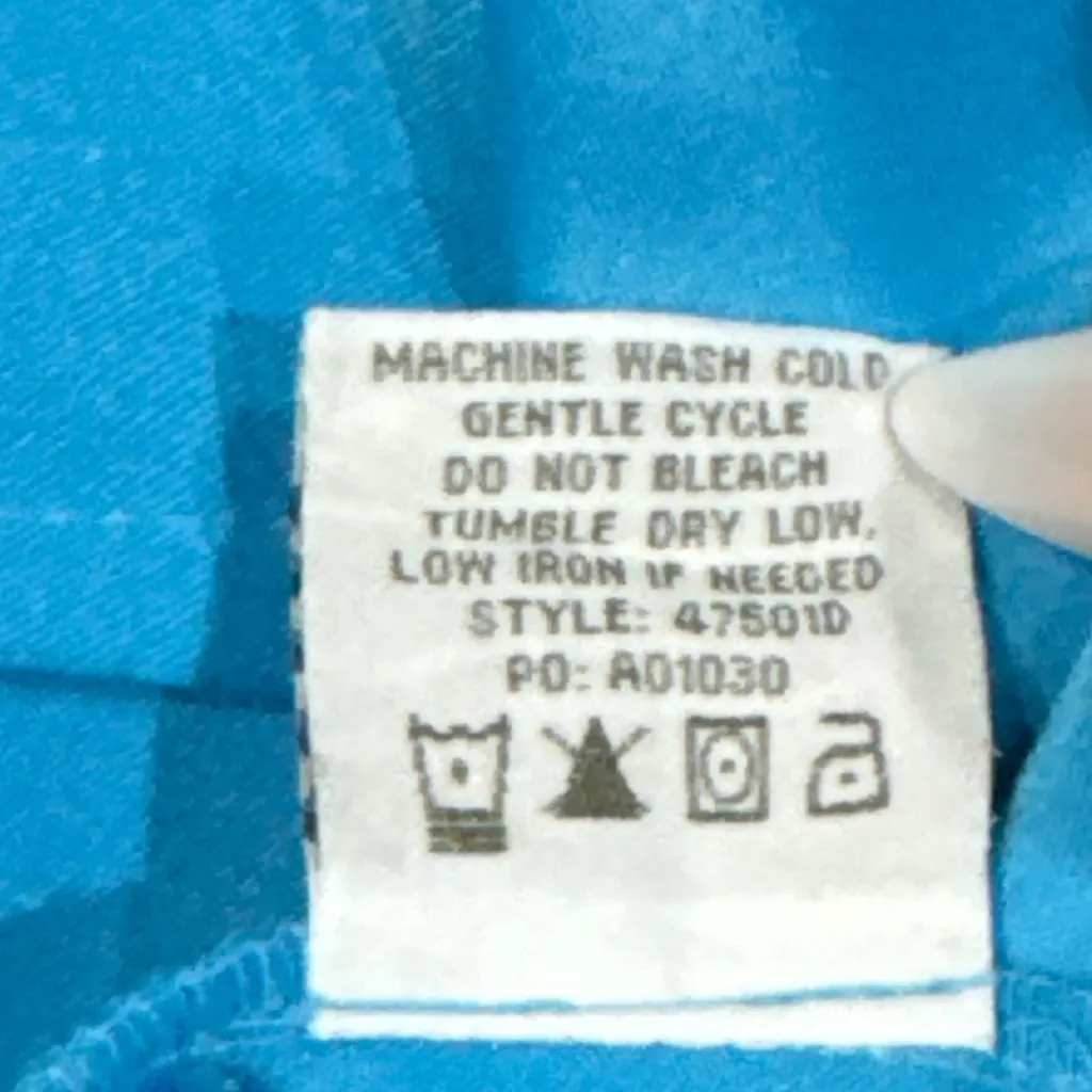 RONNI NICOLE Size10 Womens Sleeveless Blue Summer Strech Comfort Dress Scoop nec - Image 8