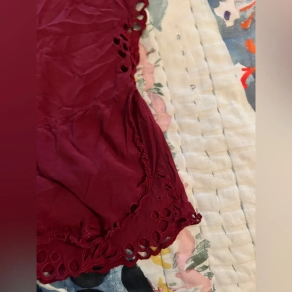 IRO PARIS 40 L Laser-Cut Mock Neck Jala Top Split Shoulder - Image 11