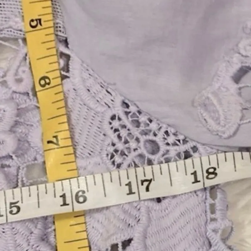 HOLDING HORSES Magnolia Lace Dress in Lilac, Size 8 SOO - Image 8