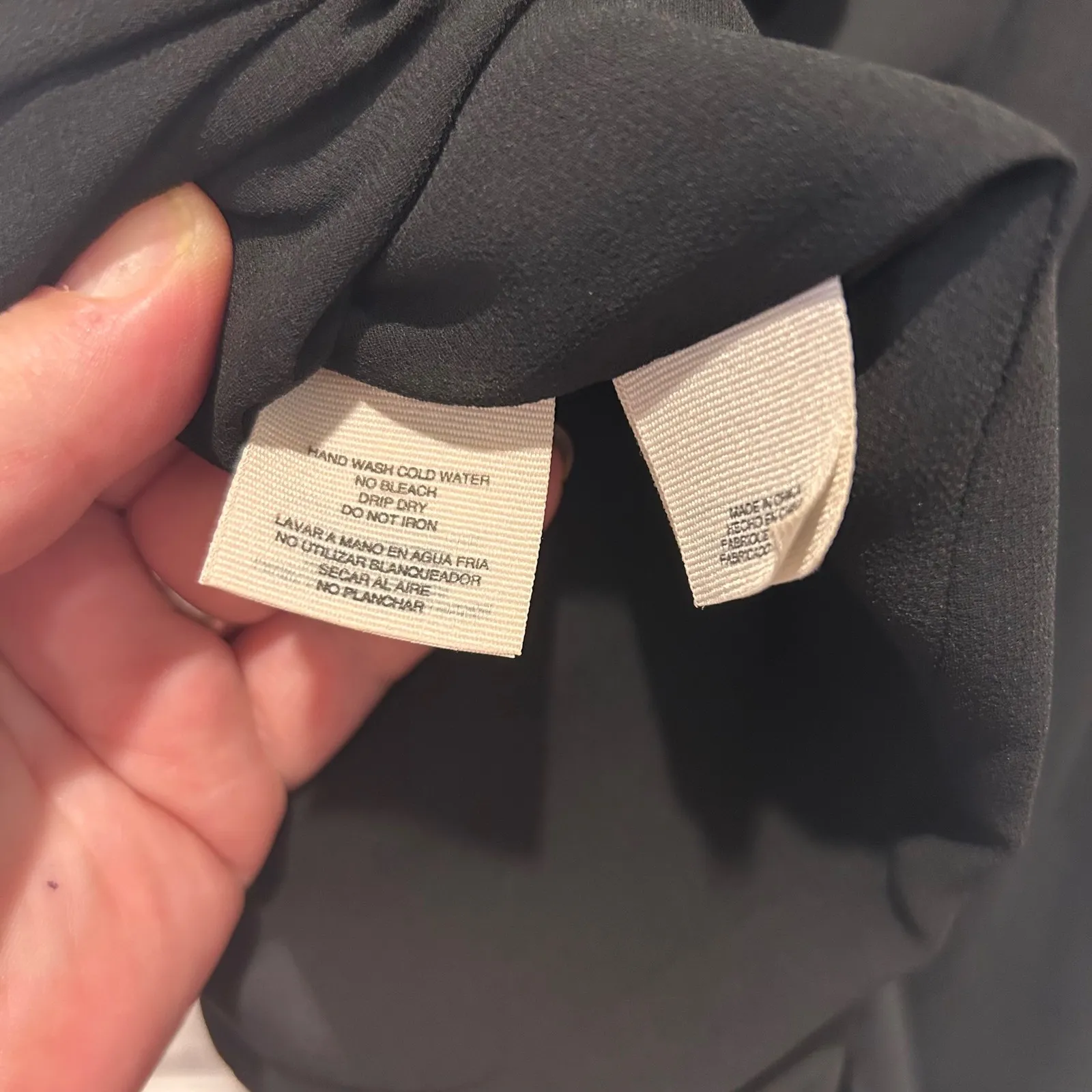 NWT Rachel Roy Black Dress L Beaded‎ Sleeveless Tank Mini Cocktail Party Lined Size L - Image 7