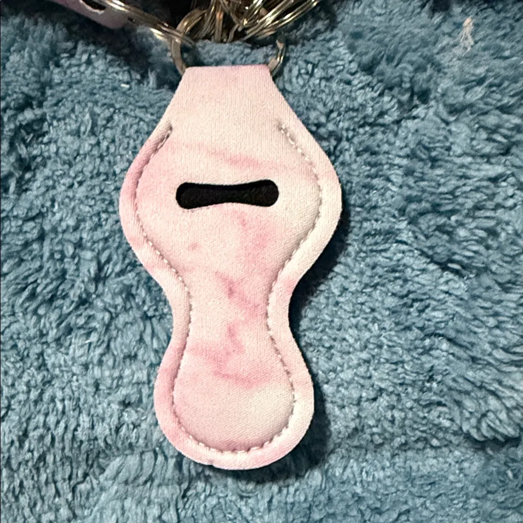 Soft Pink, Marble and Iridescent Women's Keychain & Accessories - Image 11