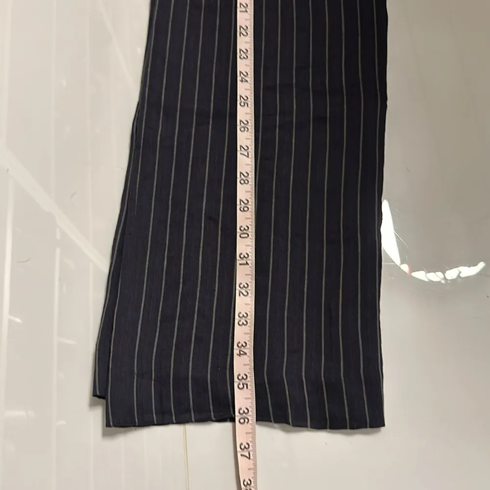 Ann Taylor Navy Striped Linen Suit - Image 11