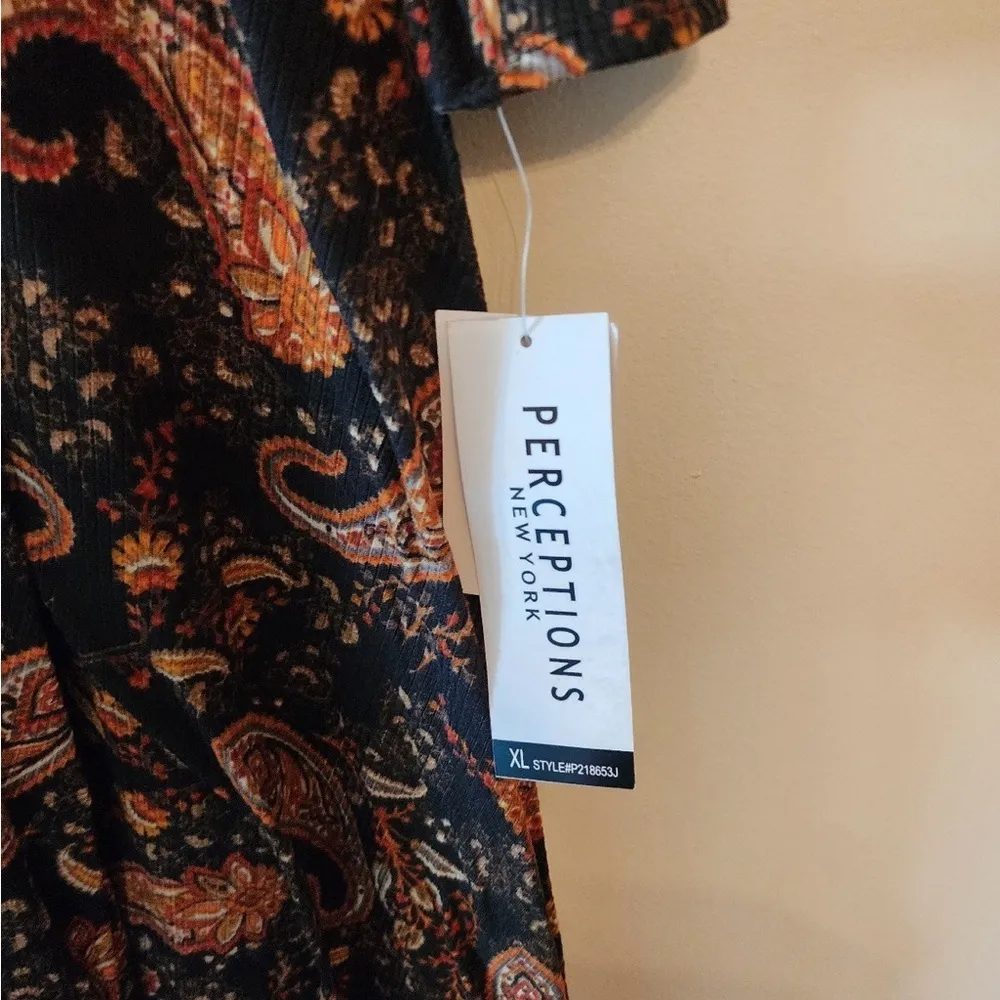 Perceptions Ladies Dress Size XL  Multicolor - Image 3