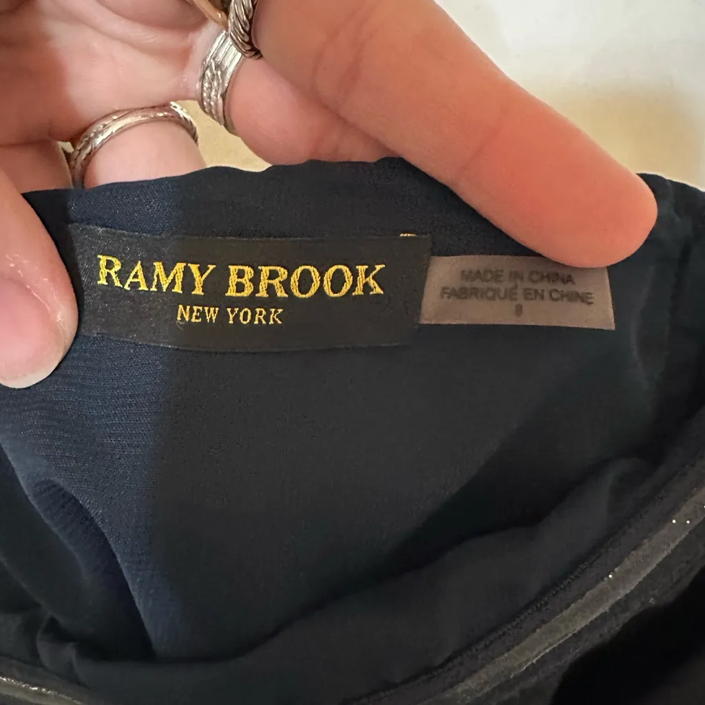 Ramy Brook Venice Strapless Ruffle Midi Dress - Image 5