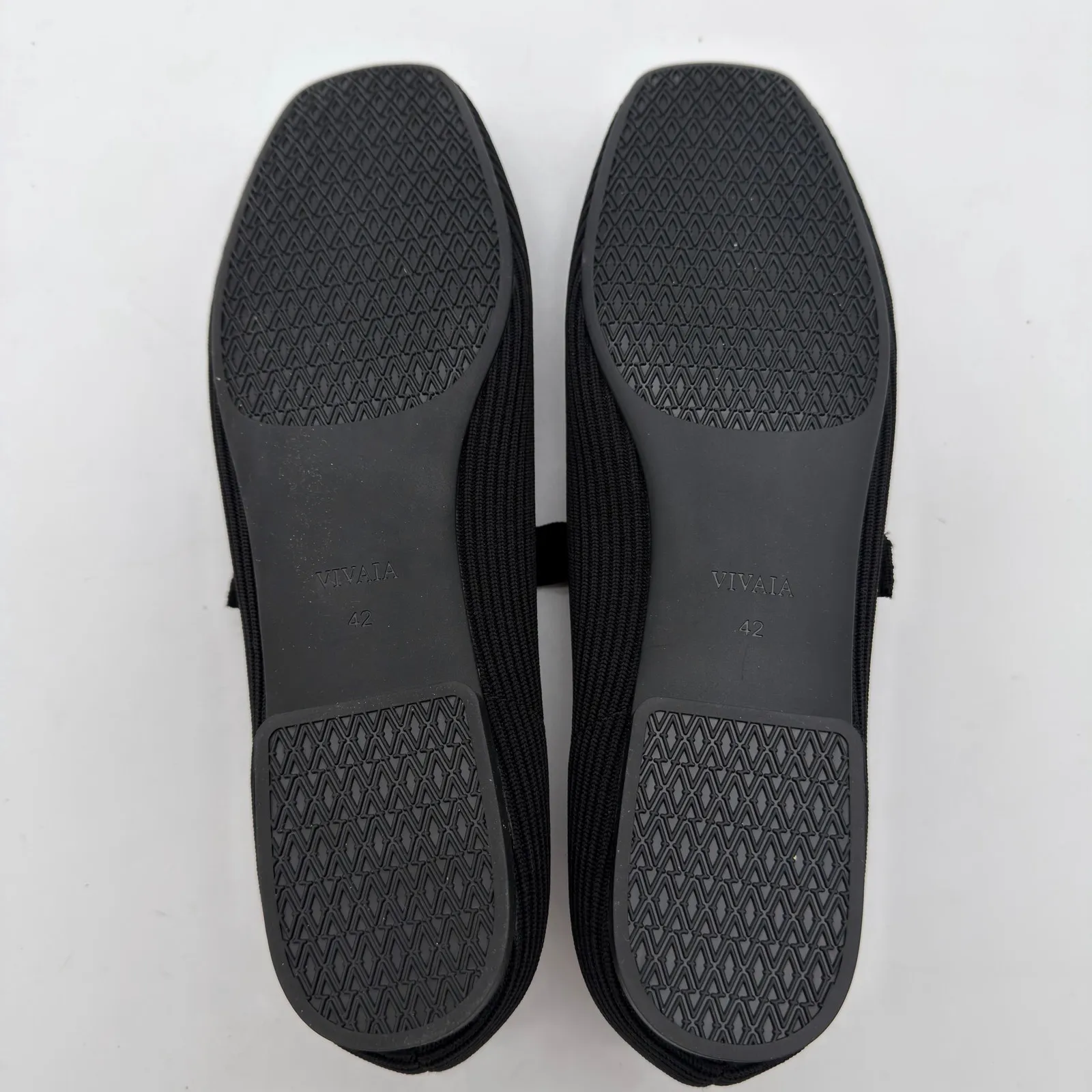 Vivaia Margot Mary Jane Comfort OldMoney Washable Arch Support Flats Black 10.5 - Image 4