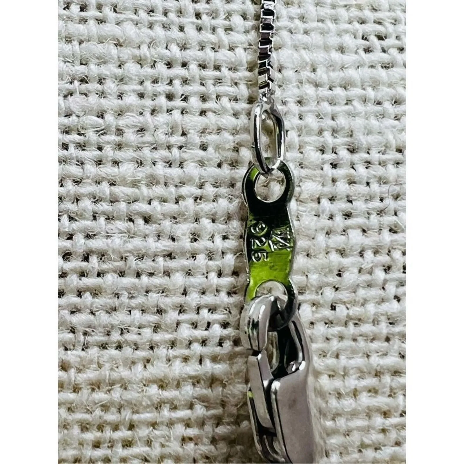 Felicia Design Sterling Silver 925 Opal Amethyst‎ Heart Pendant Necklace NWOT - Image 15