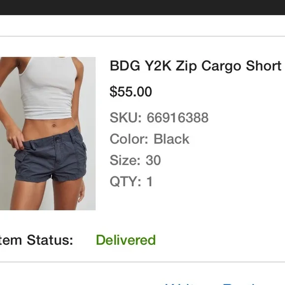 Urban Outfitters BDG Y2K Shorts - Image 2