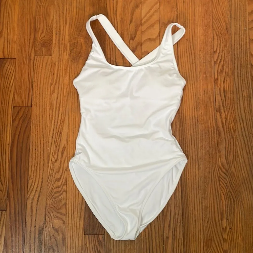 Andie The‎ Tulum One Piece Swimsuit White Size S NWT minimalist - Image 3