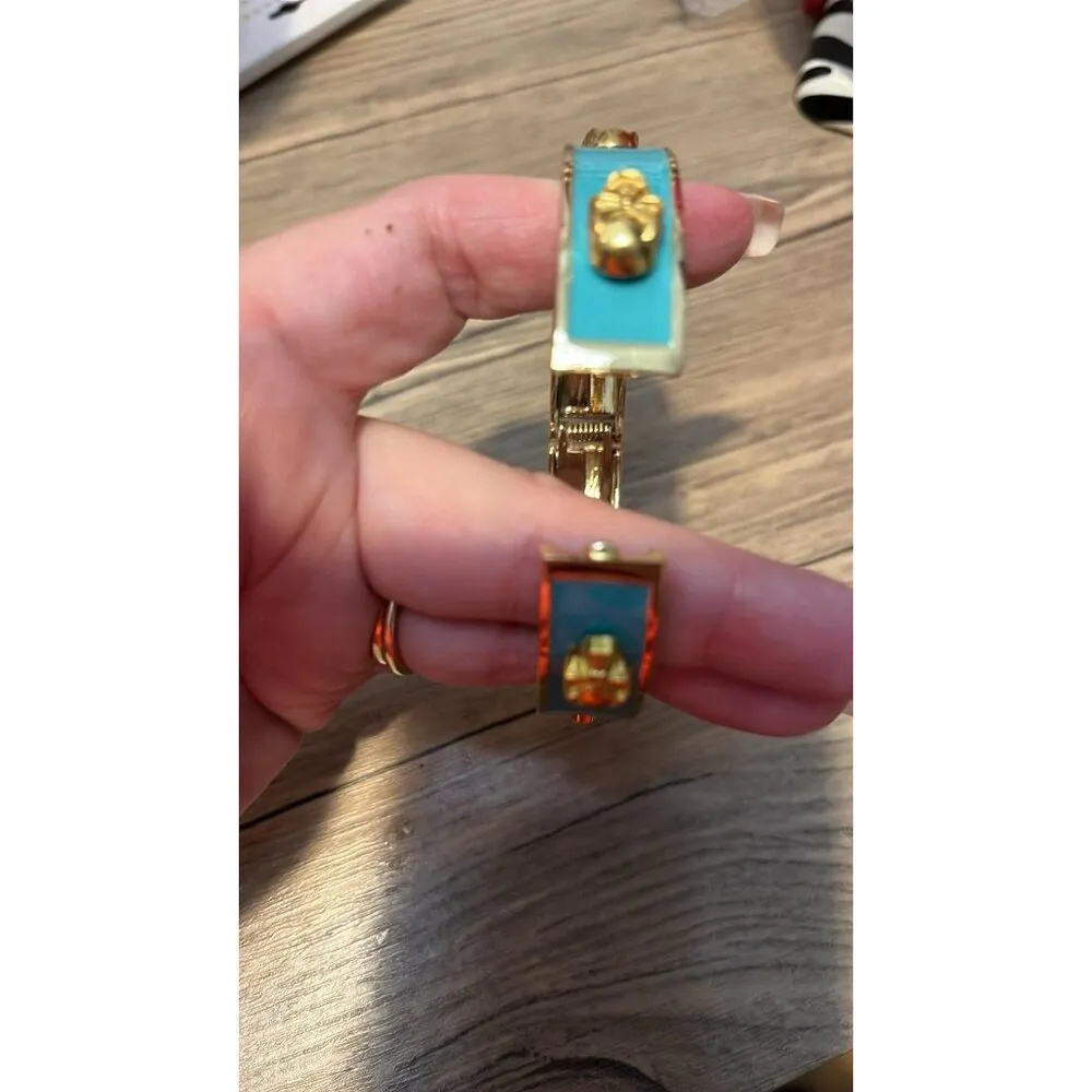 New Iron Man Clamper Gold Bangle Bracelet - Image 2