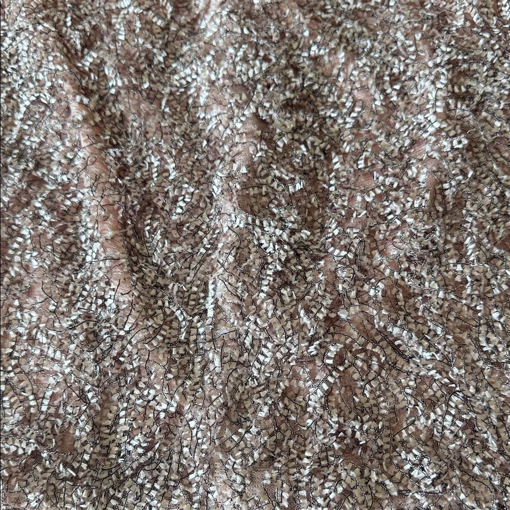 Endless Rose Shaggy Pink Mini Skirt - Image 4