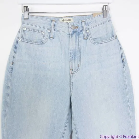 NEW Madewell The Curvy Perfect‎ Vintage Jean in Fitzgerald Wash, 25 - Image 5