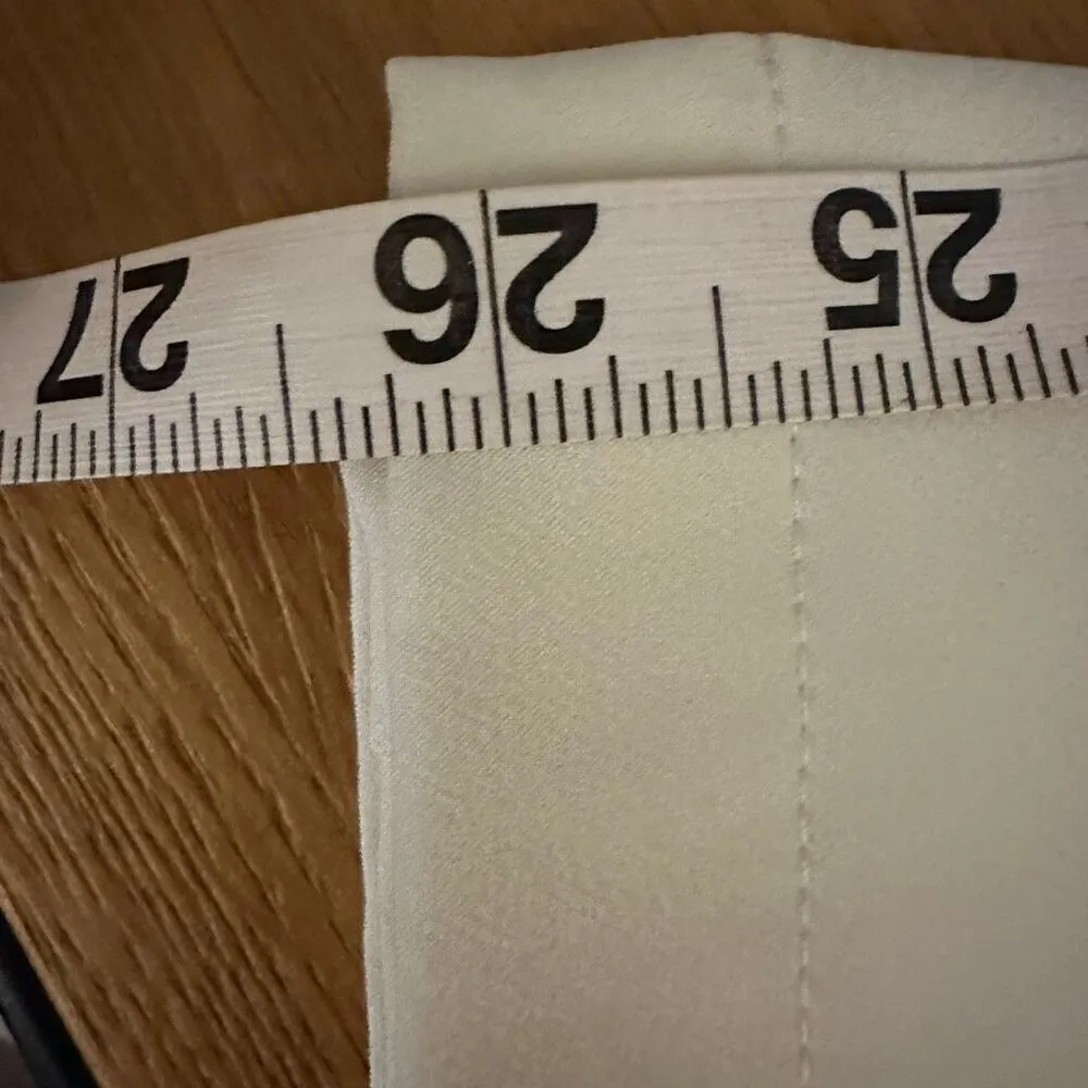 NWT Karl Lagerfeld white crop pants 14 - Image 7