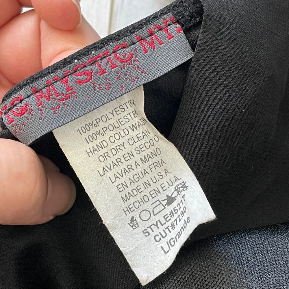 Mystic Y2K Tank Top womens Black (large) whimsigoth vintage retro witch party - Image 2