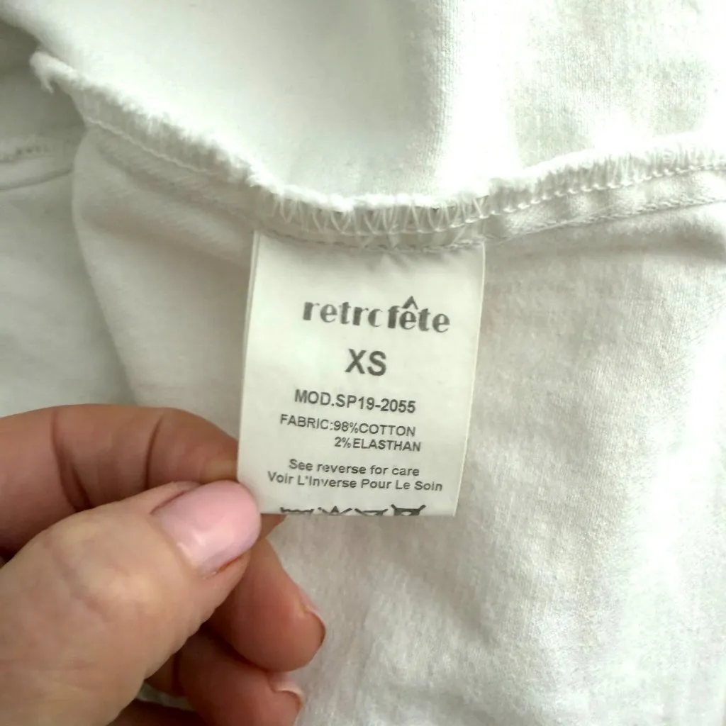 Retrofete Ada Jacket in White Size XS - Image 8