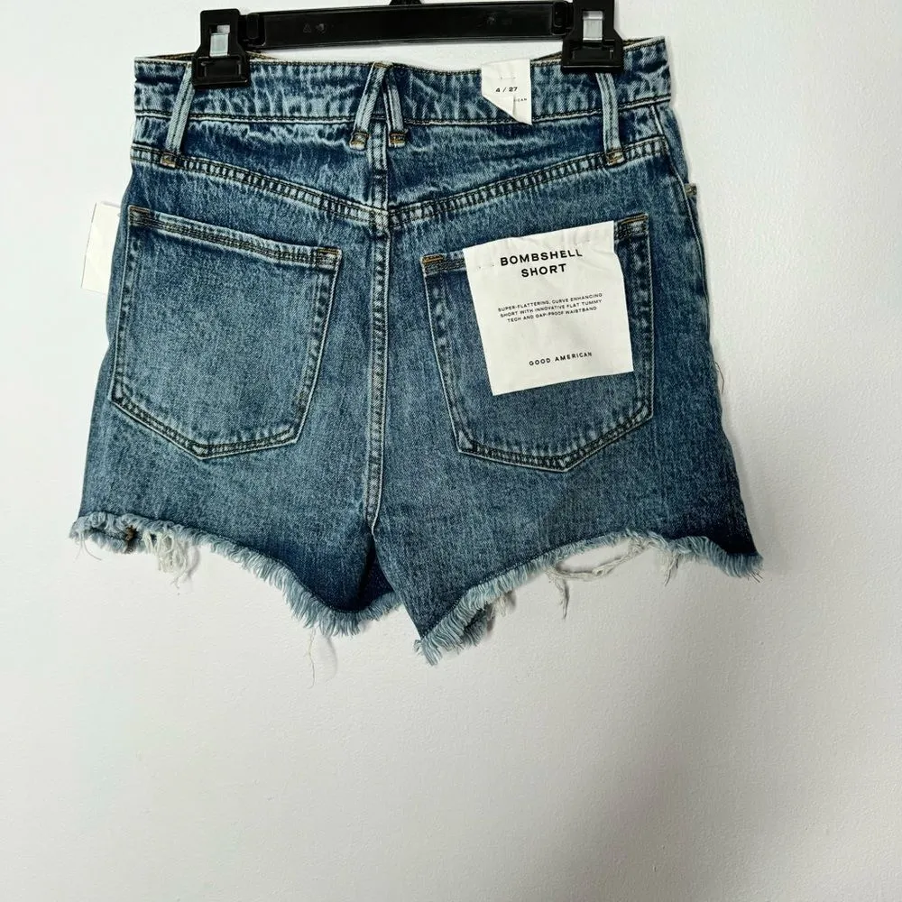 Good American Bombsell shorts size 4/27 - Image 4