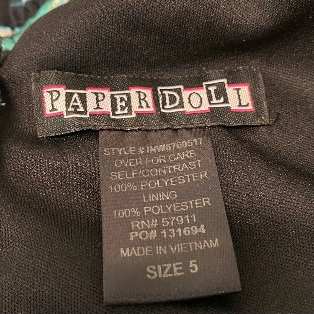 Paper Doll Casual Sleeveless Dress Sz 5 - Image 2