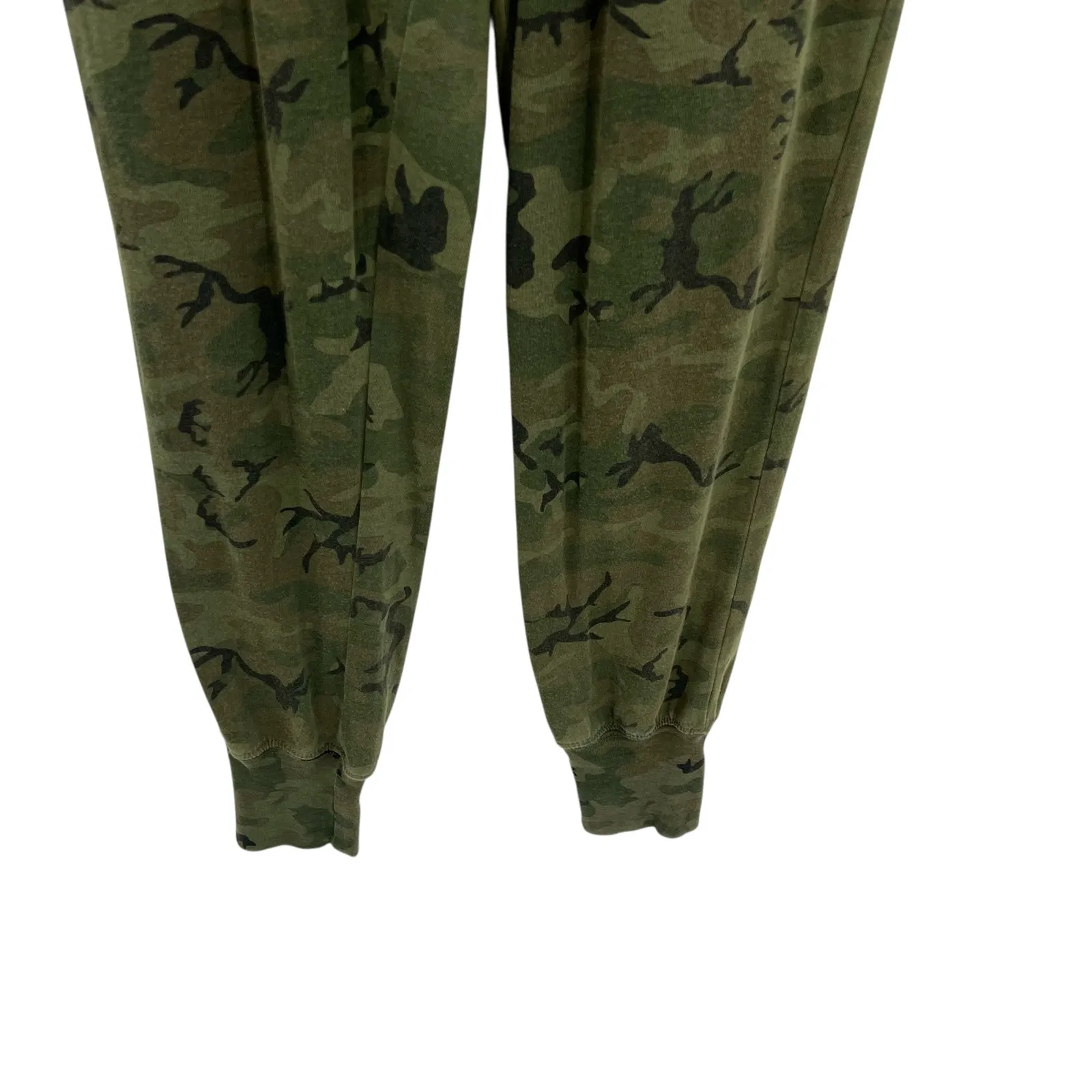 n:Philanthropy Britton Jumpsuit Off the Shoulder Camo Print Green Size XS - Image 12