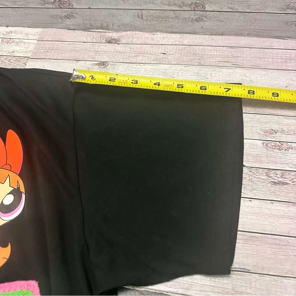 Cartoon Network Women’s The Power Puff Girls Black Tee XL - Image 10