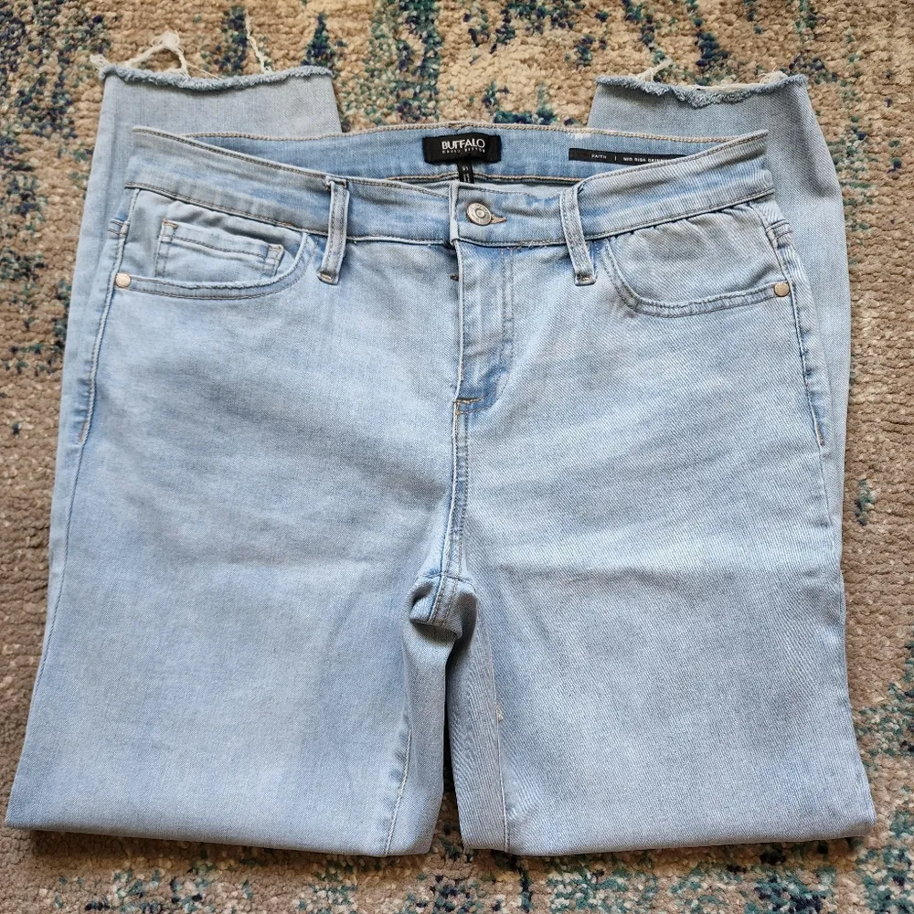 Buffalo David Bitton Faith Midrise Skinny Jeans Size 31 - Image 3