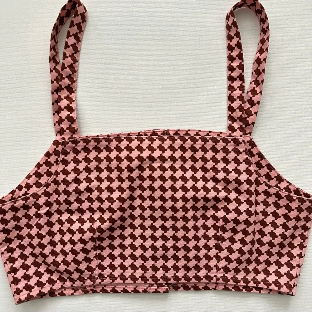 Levi’s Women’s Nadia Houndstooth Crop Top Size XS - Image 9