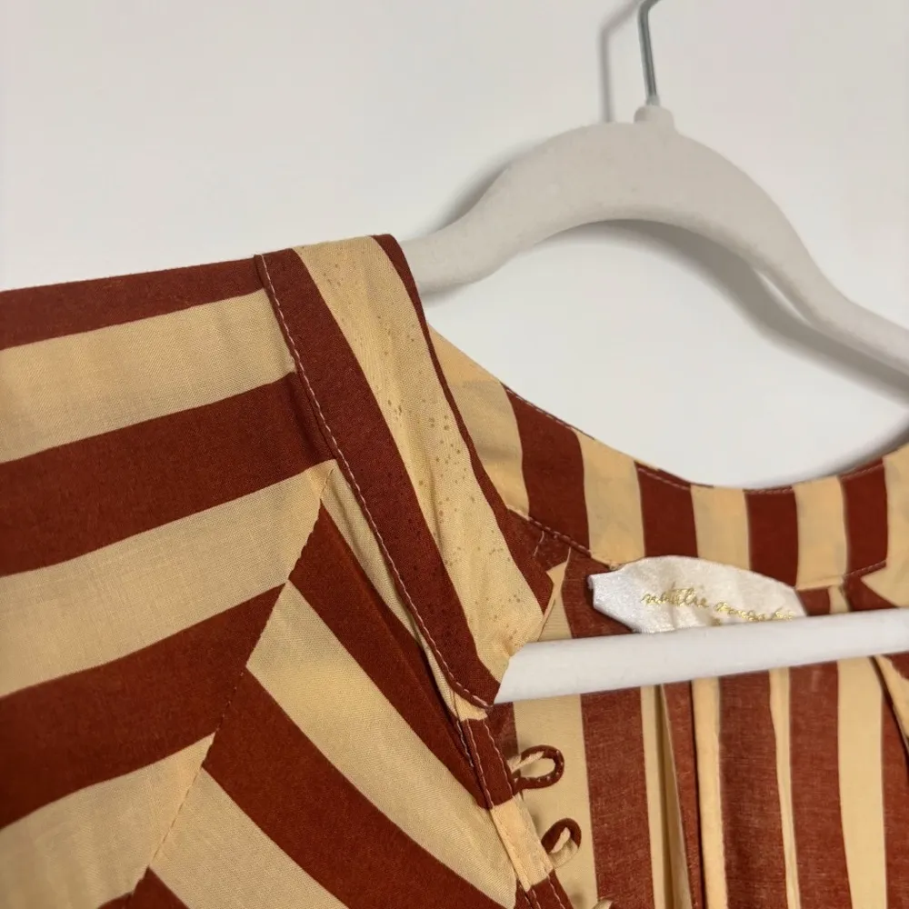 Natalie Martin Striped Long Sleeve Mini Dress - Image 10