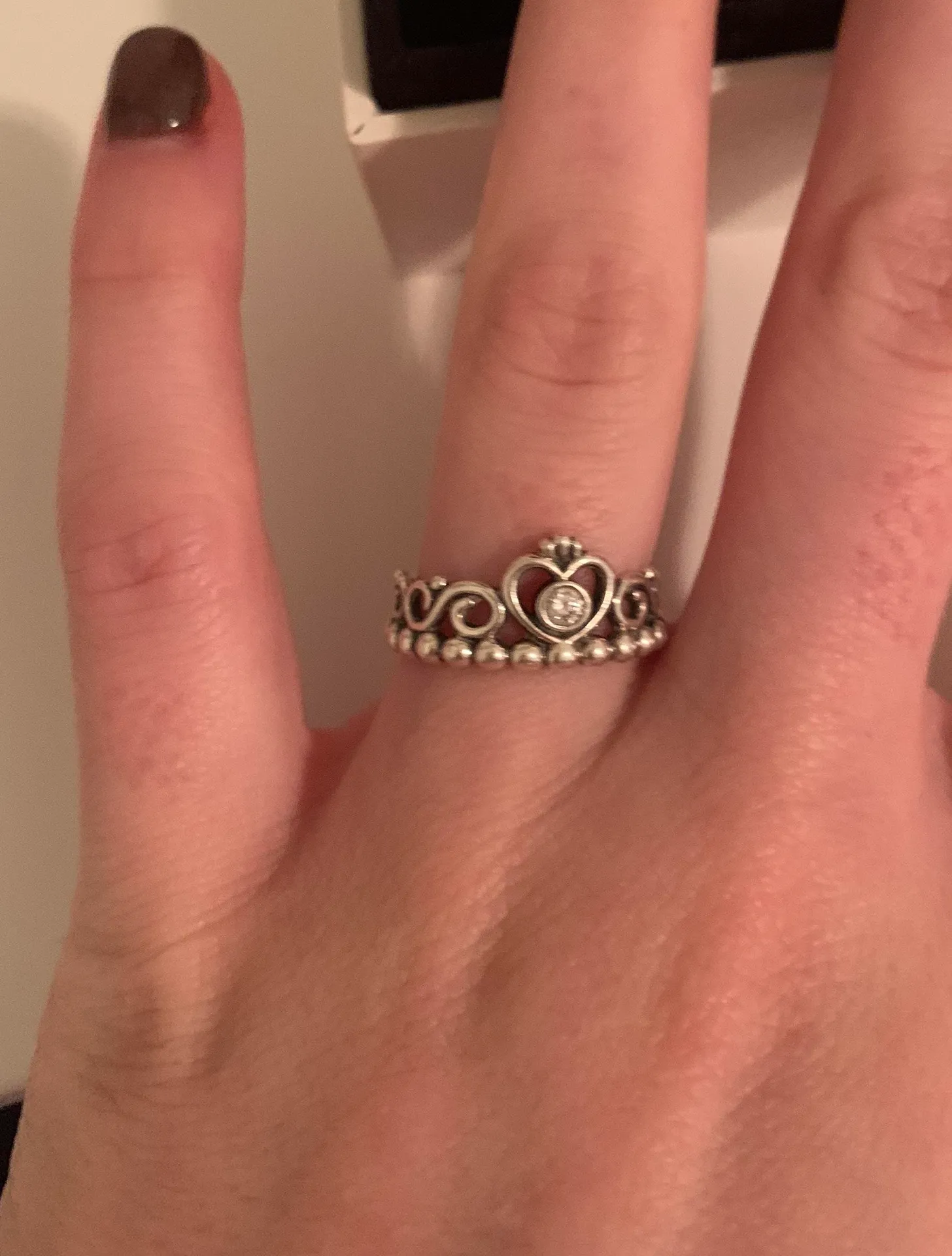 Pandora Princess Tiara Ring - Image 5