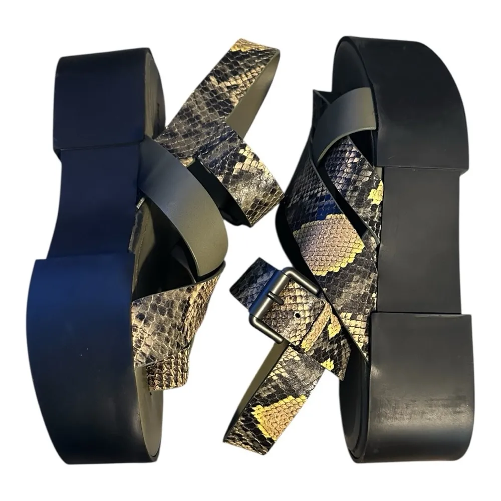 VIC MATIÈ LEATHER SANDAL VIC MATIE 1U7214D MILITARY Size 38 Green - Image 8