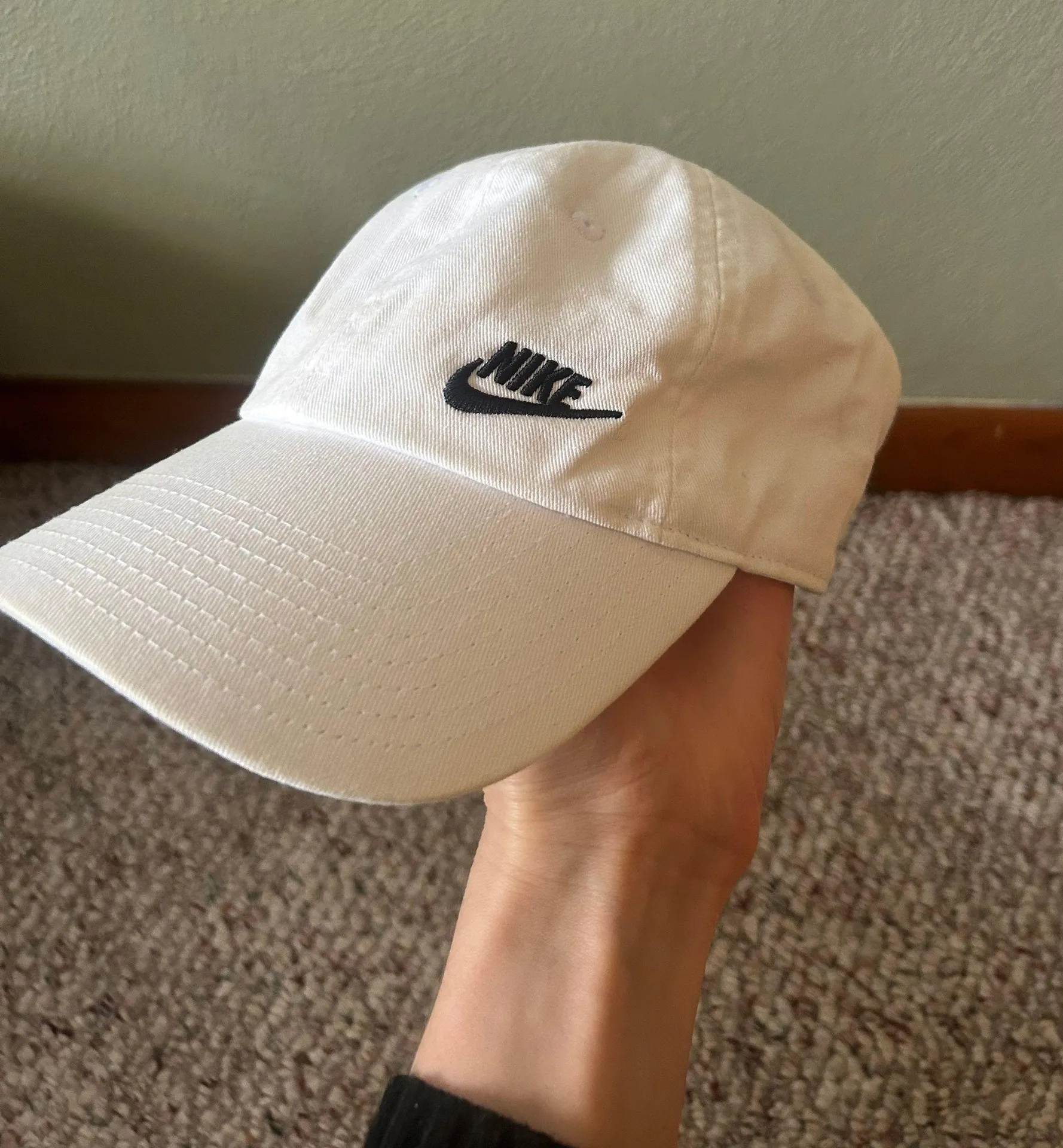 White Baseball Cap - Image 3