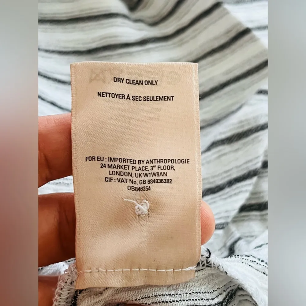 Anthropologie Maeve Fairhope Striped Buttondown Size Large $78 - Image 8