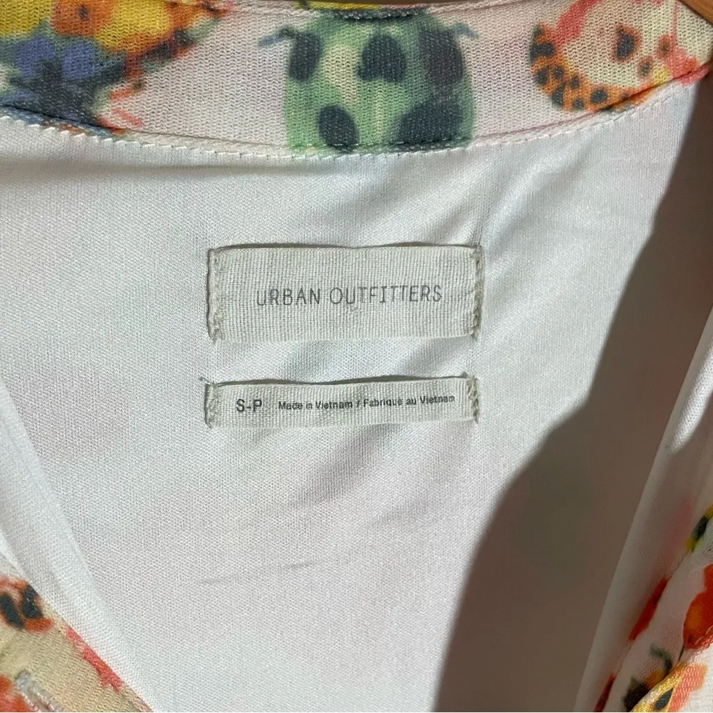 Urban Outfitters Riko Bodycon Butterfly Bug Mesh Dress - Image 8