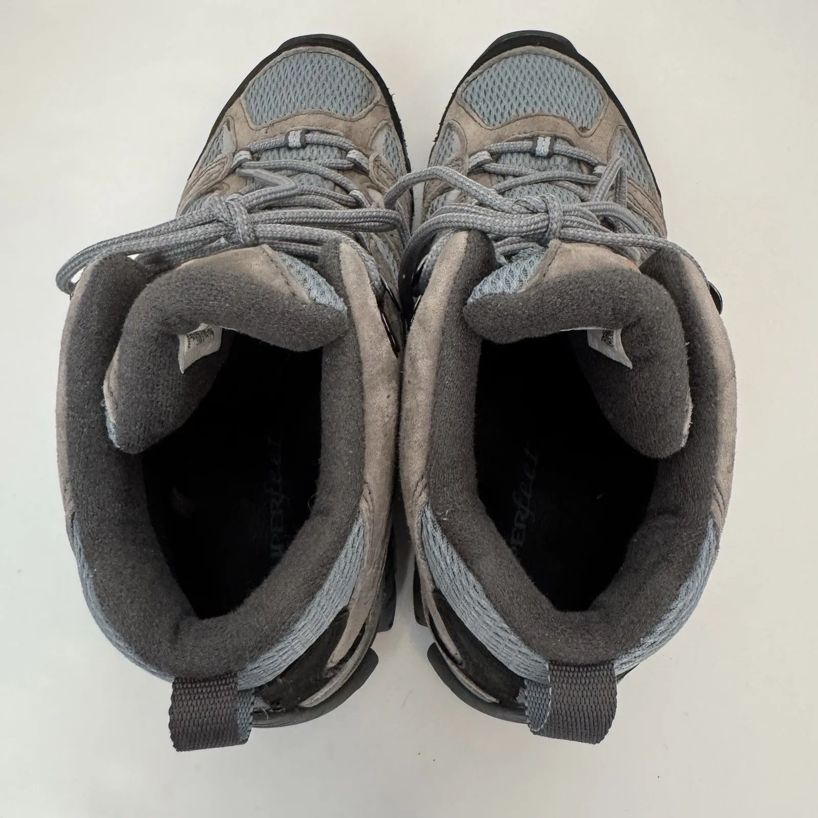 Women's Merrell Moab 3 Mid WP Altitude Bleu Blue 9W Hiking Shoes Boot - Image 5