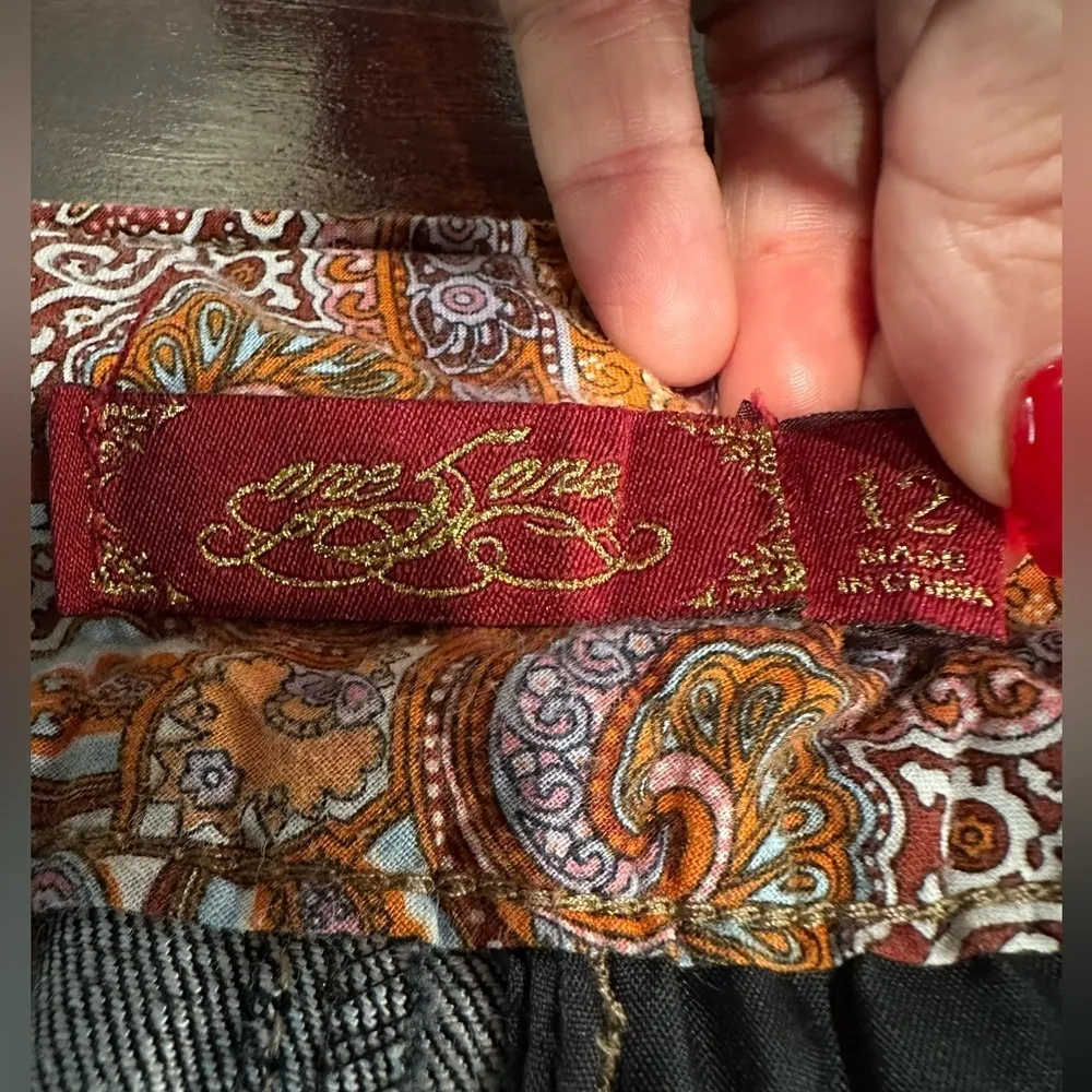 One 5 One Bermuda Dark Jeans Size 12 - Image 3