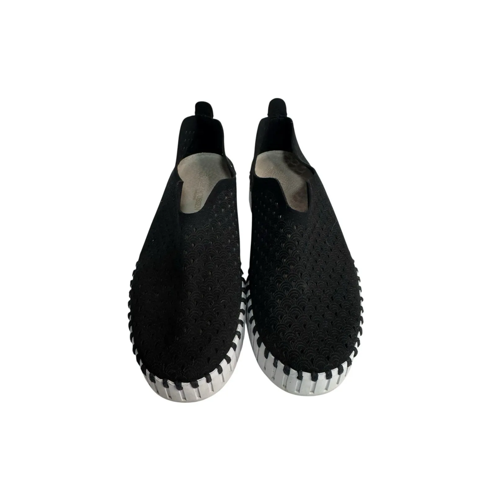 Ilse Jacobsen Hornbaek Women's Tulip 3373 Platform Slip on Sneaker Black Size 37 - Image 3