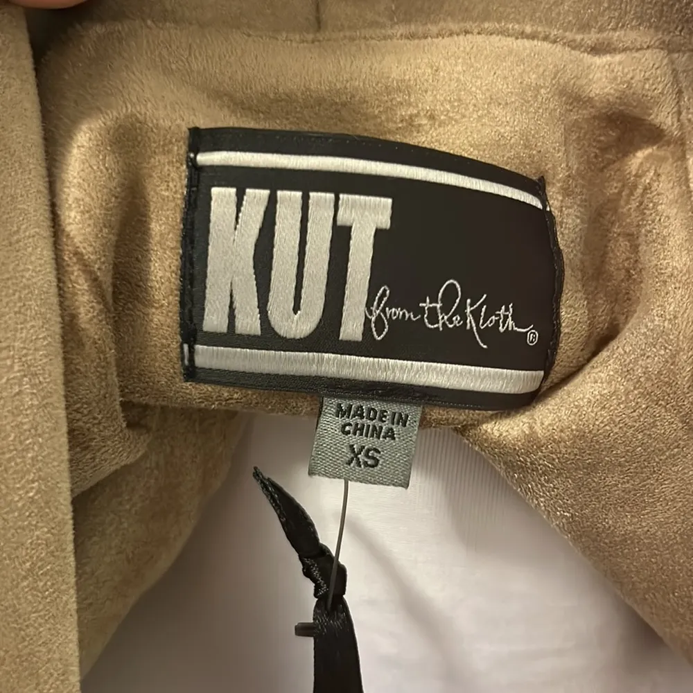 Kut From The Kloth Tayanita Faux Suede Floral Jacket - Image 7