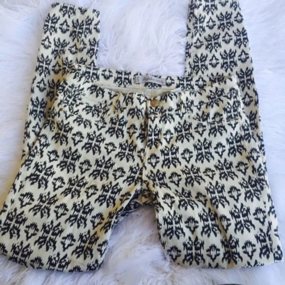 Zara SZ 4 tribal print skinny pants - Image 5