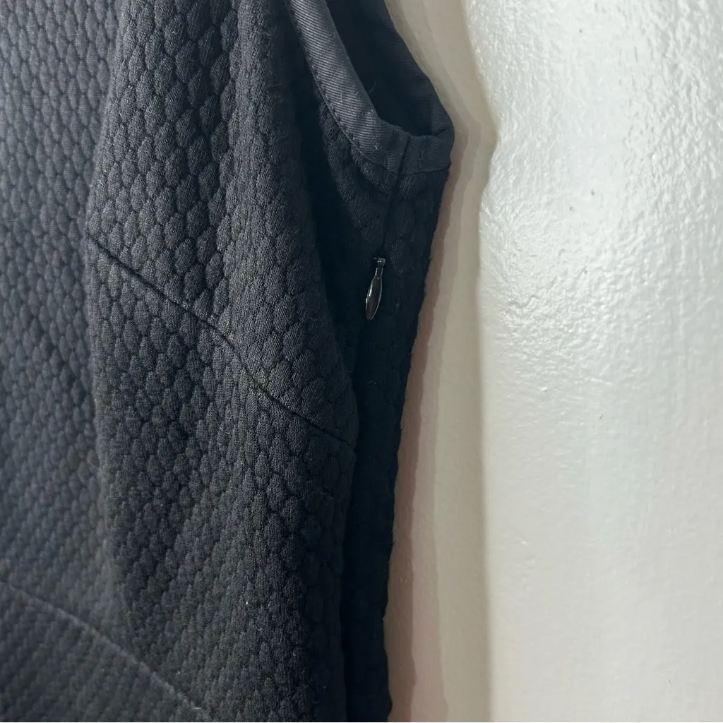 Boden Ponte Quilted Jacquard Black Sleeveless Sheath Dress Size 8R - Image 7