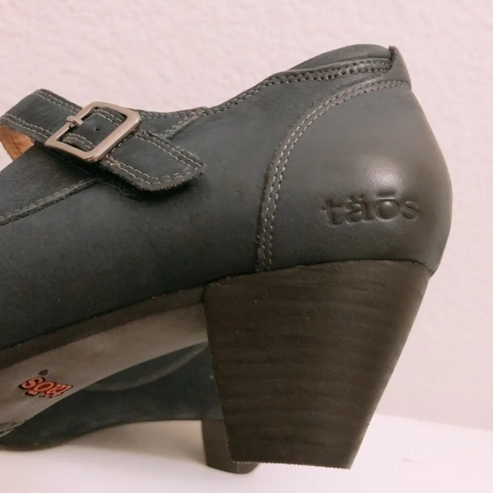 NEW Taos Oiled Leather Mary Jane Shoes in Navy, Size US 9.5M, EU 40 New w/o Box - Image 8