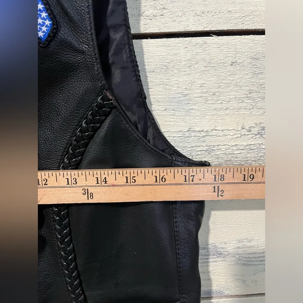 First Classics Authentic Riding Gear Women’s Vest Size Large Black - Image 4