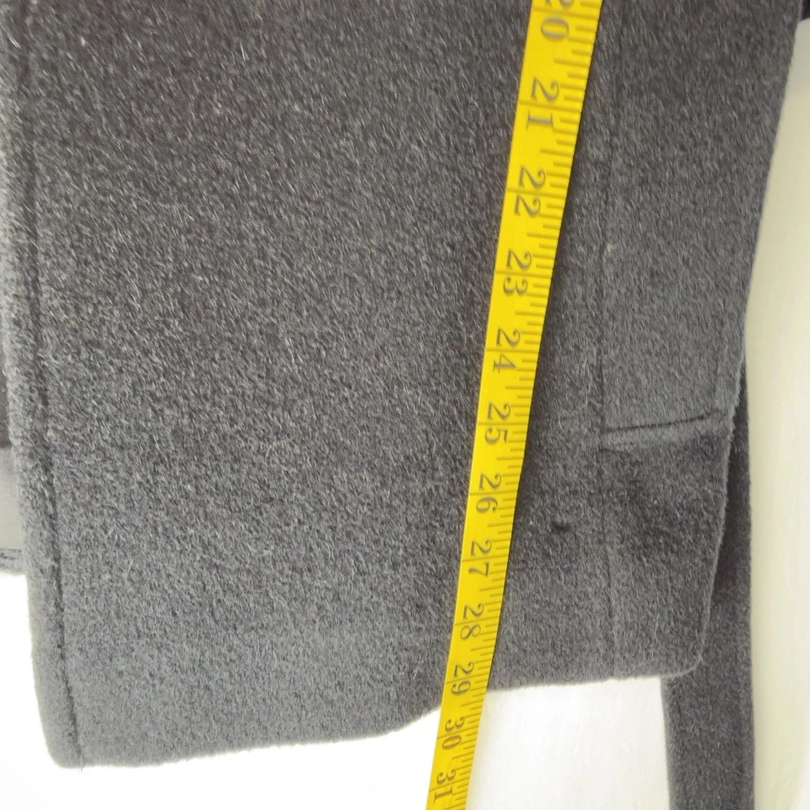 Pendleton Women’s Black Pure Virgin Wool Mid-Length Coat Size 8 - Image 12