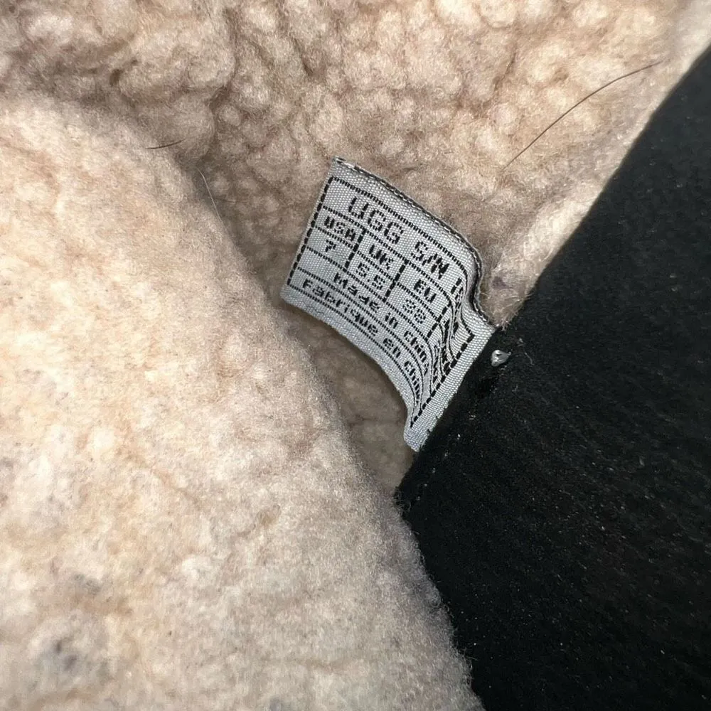 Ugg Boots Catalina Laced Black Nubuck Leather - Image 5