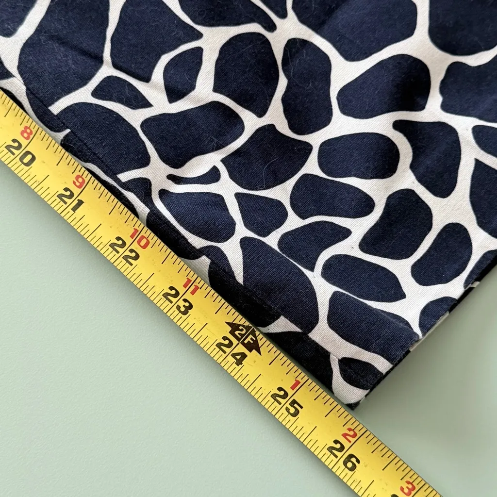 Lilly Pulitzer Palm Beach Fit Giraffe Print Pants Women’s 6 Blue White - Image 8