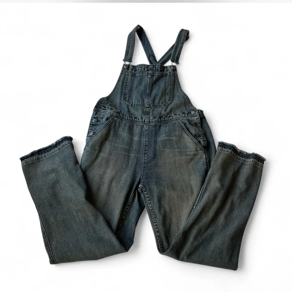 BDG  dark wash overalls - Image 2